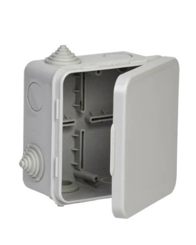 Коробка КМ 100х100х50 GENERICA (UKO31-100-100-050-K03-54G). Коробка распаячная для открытой проводки. GENERICA в Химках
