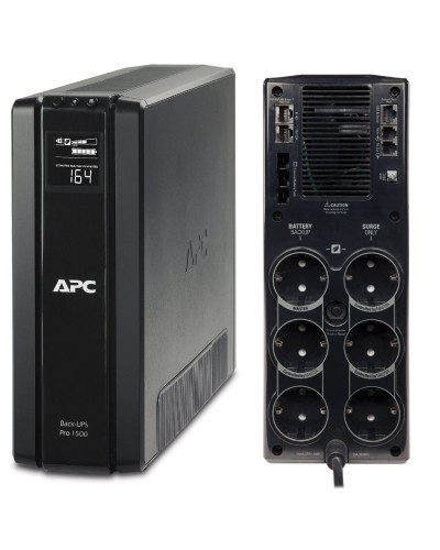 BR1500G-RS APC Back-UPS Pro 1500 ВА. Источник бесперебойного питания. APC в Химках