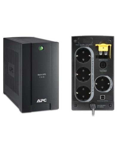 BC750-RS APC Back-UPS 750 ВА. Источник бесперебойного питания. APC в Химках