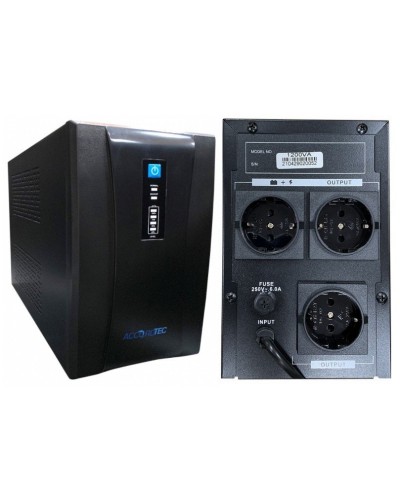 UPS-220/1200VA. Источник бесперебойного питания. AccordTec в Химках