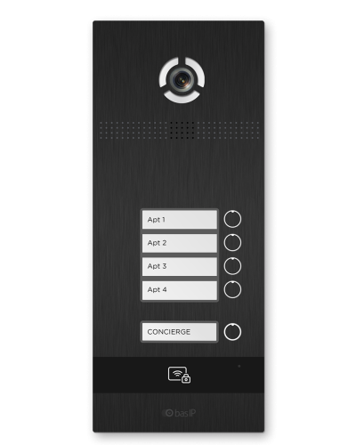 BI-04FB BLACK. Вызывная панель IP-домофона. BAS-IP в Химках