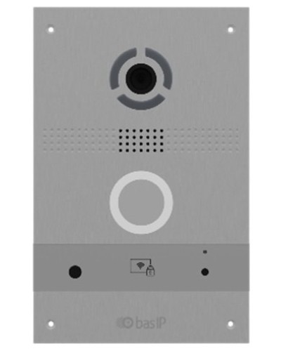 AV-08FB SILVER. Вызывная панель IP-домофона. BAS-IP в Химках