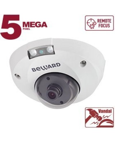 B5320DMR (3.6мм). Видеокамера IP купольная. Beward в Химках