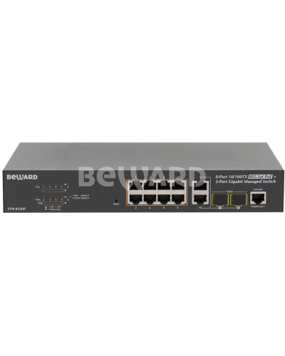 STW-822HP. Коммутатор 8-портовый. Beward в Химках