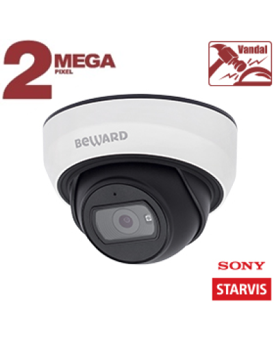 SV2012DBS (2,8 мм). Видеокамера IP купольная. Beward в Химках