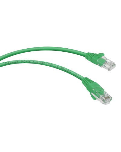 PC-UTP-RJ45-Cat.6-3m-GN (8687c), зелёный. Патч-корд медный. CABEUS в Химках