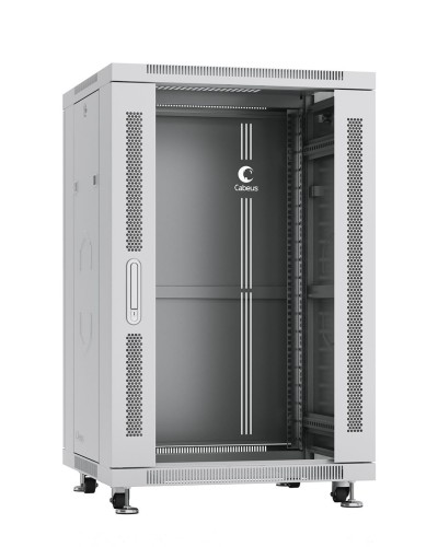 SH-05C-22U60/100 (7054c). Шкаф телекоммуникационный 19 напольный 22U. CABEUS в Химках