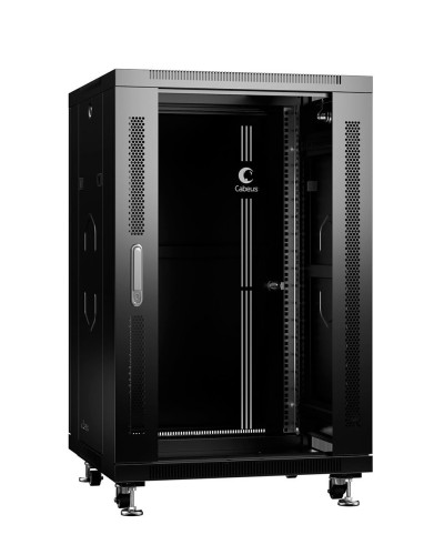 SH-05C-18U60/100-BK (8539c). Шкаф телекоммуникационный 19 напольный 18U. CABEUS в Химках