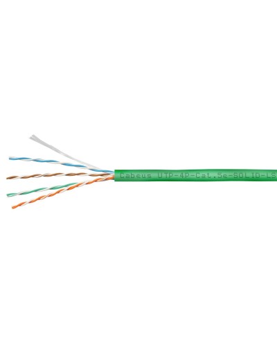 UTP-4P-Cat.5e-SOLID-LSZH-GN (9779c). Кабель «витая пара» (LAN) для структурированных систем связи. CABEUS в Химках