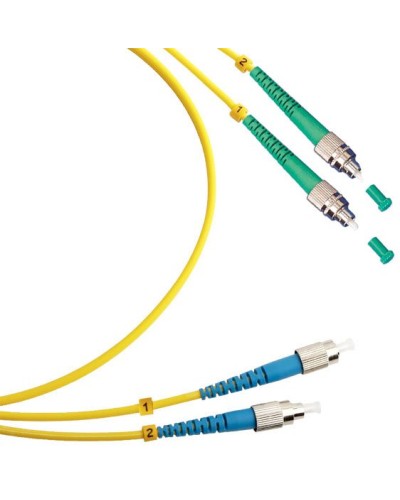 FOP(d)-9-FC/APC-FC/UPC-1m (8101c). Патч-корд оптический. CABEUS в Химках