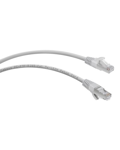 PC-FTP-RJ45-Cat.5e-15m-LSZH (9247c), серый. Патч-корд медный. CABEUS в Химках