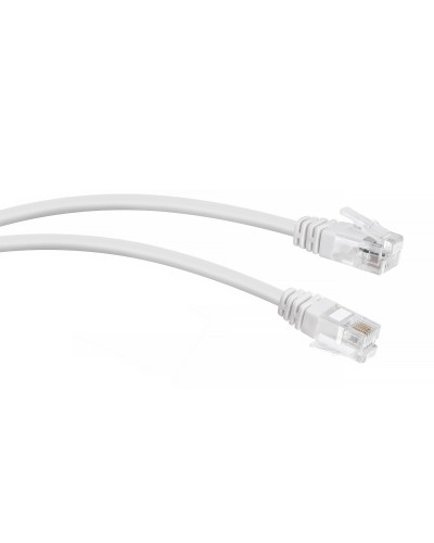 PC-TEL-RJ12-1.5m (7888c), белый. Патч-корд медный. CABEUS в Химках