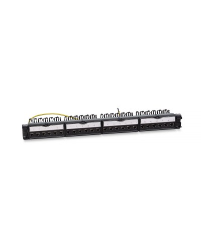 PL-24-KJ-RJ45-Cat.6a-SH-180T (11834c): Патч-панель 19" (1U), 24 порта RJ-45, категория 6a, полностью экранированная в Химках