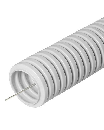 FCPL-20-PVC-100-1-GY (11228c): Труба гофрированная гибкая, лёгкая с протяжкой в Химках