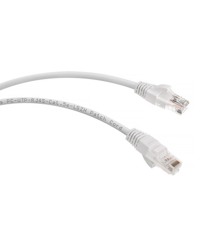 PC-UTP-RJ45-Cat.5e-1m-WH-LSZH (9489c), белый. Патч-корд медный. CABEUS в Химках