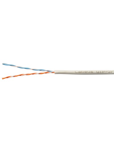 UTP-2P-Cat.5e-SOLID-GY-500 (11212c). Кабель «витая пара» (LAN) для структурированных систем связи. CABEUS в Химках