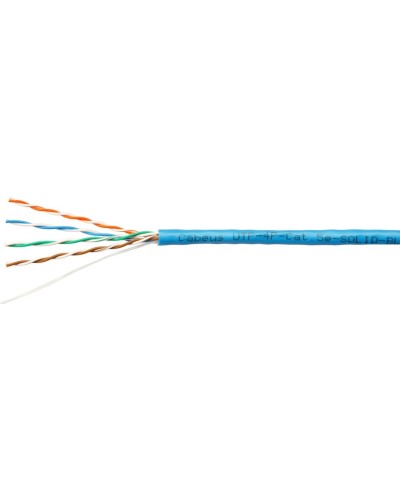 UTP-4P-Cat.5e-SOLID-BL-100 (7248c-5). Кабель «витая пара» (LAN) для структурированных систем связи. CABEUS в Химках