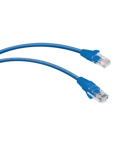 PC-UTP-RJ45-Cat.5e-0.3m-BL-LSZH (9527c), синий. Патч-корд медный. CABEUS в Химках