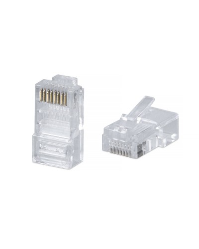 8P8C (100 шт) (7009c). Разъем RJ-45. CABEUS в Химках