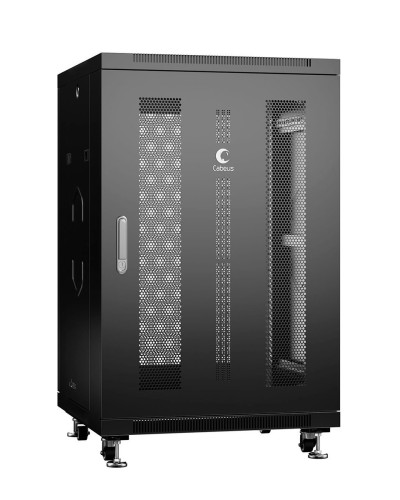 ND-05C-18U60/100-BK (8531c). Шкаф телекоммуникационный 19 напольный 18U. CABEUS в Химках