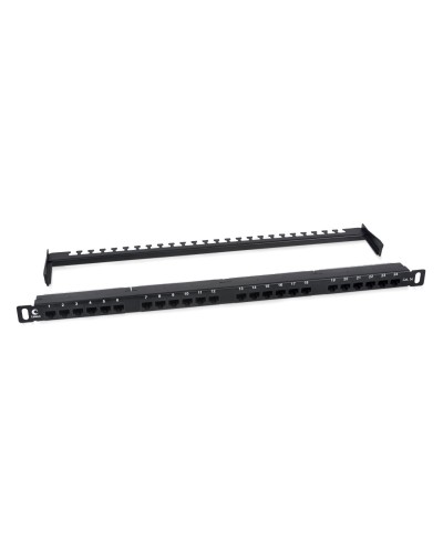 PLHD-24-Cat.5e-Dual-180-0,5U (9663c): Патч-панель 19" в Химках