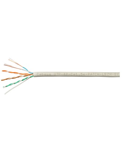 UTP-4P-Cat.5e-SOLID-GY-LIGHT (9995c). Кабель «витая пара» (LAN) для структурированных систем связи. CABEUS в Химках