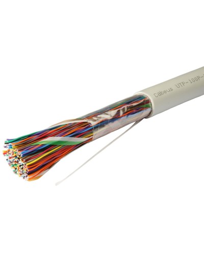 UTP-100P-Cat.3-IN (7284c). Кабель «витая пара» (LAN) для структурированных систем связи. CABEUS в Химках