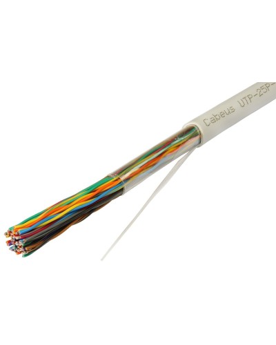 UTP-25P-Cat.3-IN (7279c). Кабель «витая пара» (LAN) для структурированных систем связи. CABEUS в Химках