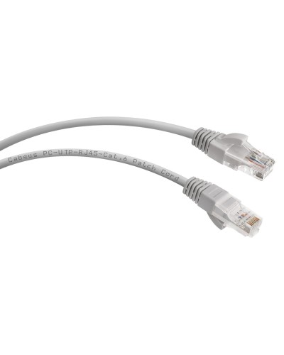 PC-UTP-RJ45-Cat.6-20m (8791c), серый. Патч-корд медный. CABEUS в Химках