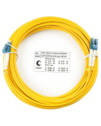 FOP(d)-9-LC-LC-1,5m (7514c). Патч-корд оптический. CABEUS в Химках