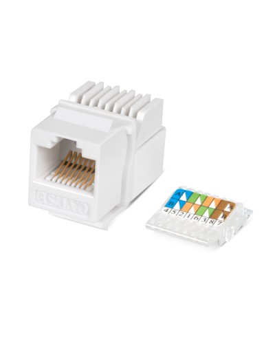KJ-RJ45-Cat.5e-Toolless (7480c): Вставка Keystone Jack RJ-45 в Химках