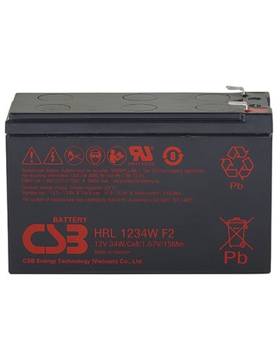 CSB HRL 1234W FR. Аккумулятор герметичный свинцово-кислотный. CSB в Химках