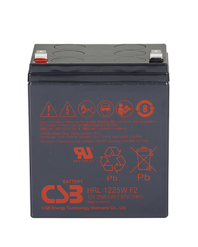CSB HRL 1225W. Аккумулятор герметичный свинцово-кислотный. CSB в Химках