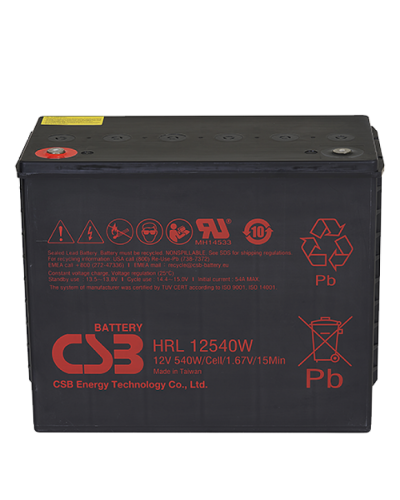 CSB HRL 12540W FR. Аккумулятор герметичный свинцово-кислотный. CSB в Химках