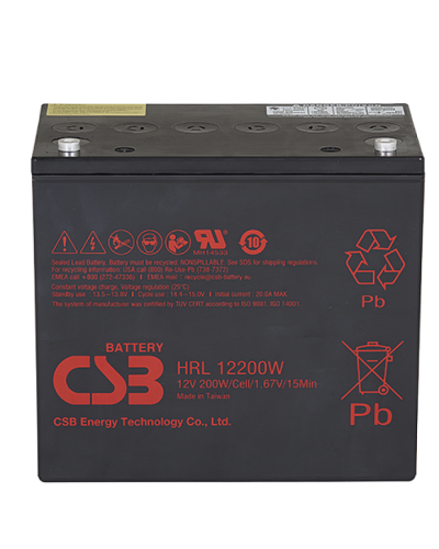 CSB HRL 12200W FR. Аккумулятор герметичный свинцово-кислотный. CSB в Химках