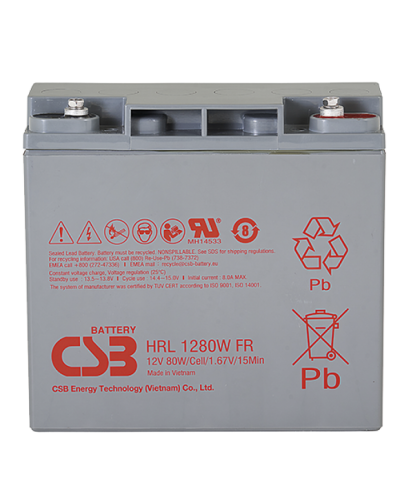 CSB HRL 1280W FR. Аккумулятор герметичный свинцово-кислотный. CSB в Химках