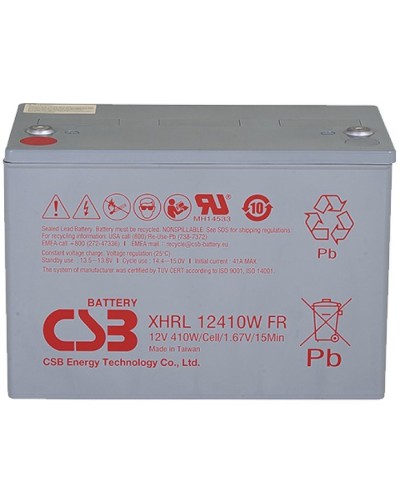 CSB XHRL 12410W FR. Аккумулятор герметичный свинцово-кислотный. CSB в Химках