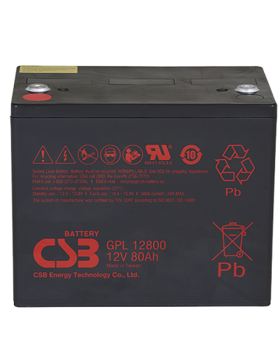 CSB GPL 12800. Аккумулятор герметичный свинцово-кислотный. CSB в Химках