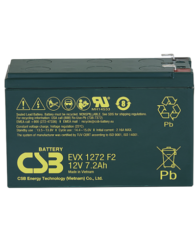 CSB EVX 1272. Аккумулятор герметичный свинцово-кислотный. CSB в Химках