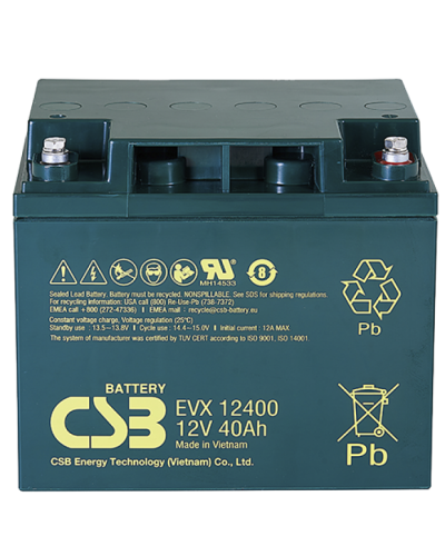 CSB EVX 12400. Аккумулятор герметичный свинцово-кислотный. CSB в Химках