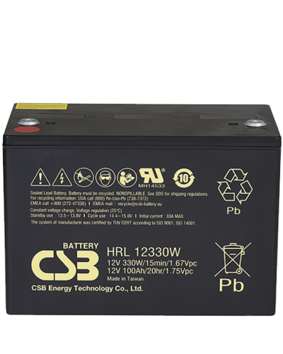 CSB HRL 12330W. Аккумулятор герметичный свинцово-кислотный. CSB в Химках