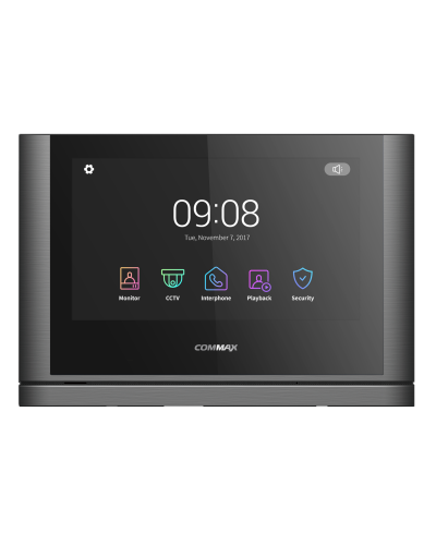 CDV-1024MA/VZ (светлое серебро) Black Smog. Монитор видеодомофона цветной. Commax в Химках
