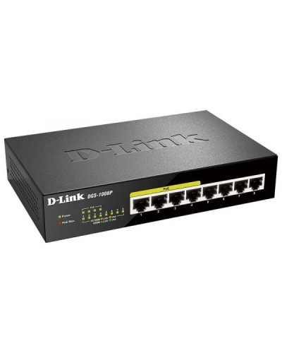 DGS-1008P/E1A. Коммутатор. D-Link в Химках