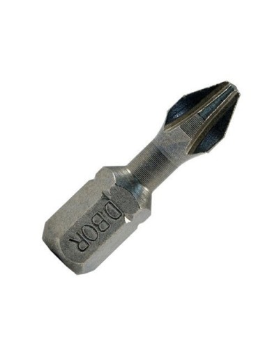 Биты фрезерованные, Ph2x25 мм, Torsion, C 6,3 (20шт) (D-T-PH02-025-020): Биты фрезерованные в Химках