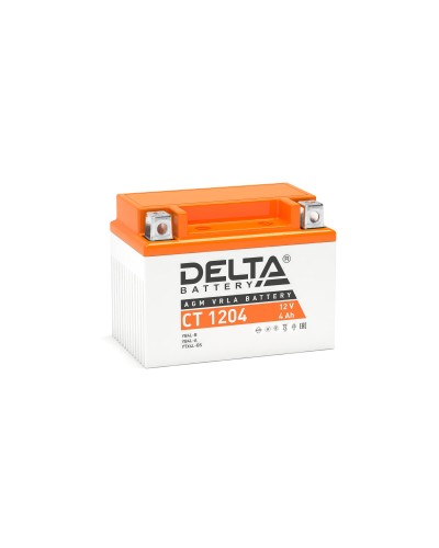 Delta CT 1204. Аккумулятор герметичный свинцово-кислотный стартерный. Delta в Химках