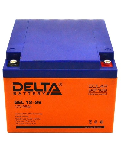 Delta GEL 12-26. Аккумулятор герметичный свинцово-кислотный. Delta в Химках