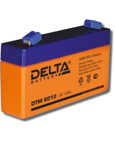 Delta DTM 6012. Аккумулятор герметичный свинцово-кислотный. Delta в Химках