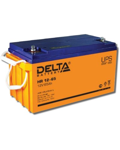 Delta HR 12-65. Аккумулятор герметичный свинцово-кислотный. Delta в Химках