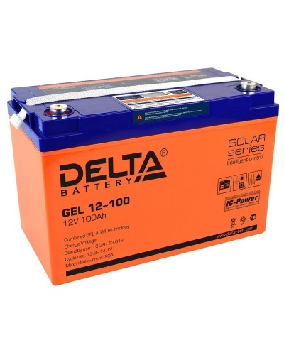 Delta GEL 12-100. Аккумулятор герметичный свинцово-кислотный. Delta в Химках