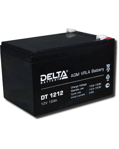 Delta DT 1212. Аккумулятор герметичный свинцово-кислотный. Delta в Химках